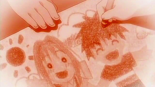 Cute teacher poses for dirty drawing and a dirty fuck with student