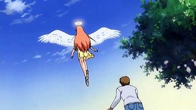 Cute anime girl with big tits has hot sex with her onii chan