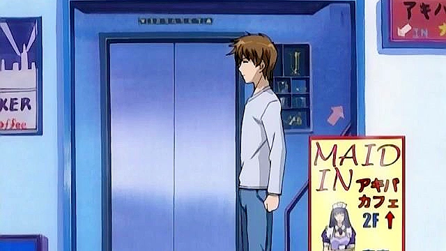 Cute anime girl with big tits has hot sex with her onii chan