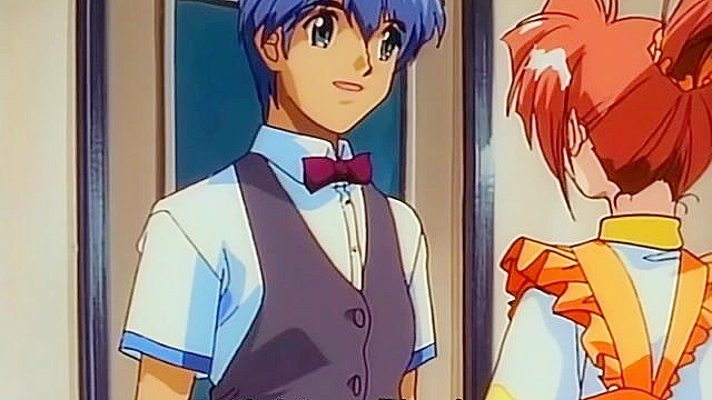 Pia Carrot 1 ep2 - Yusuke fucks all the cute anime waitresses