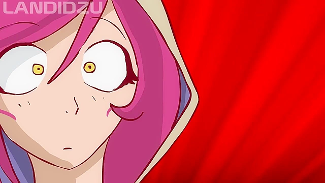 Funny cartoon parody where hot elf girls get their freak on