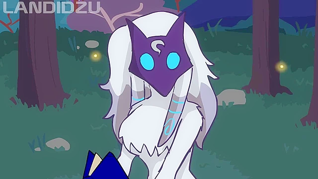 Funny cartoon parody where hot elf girls get their freak on