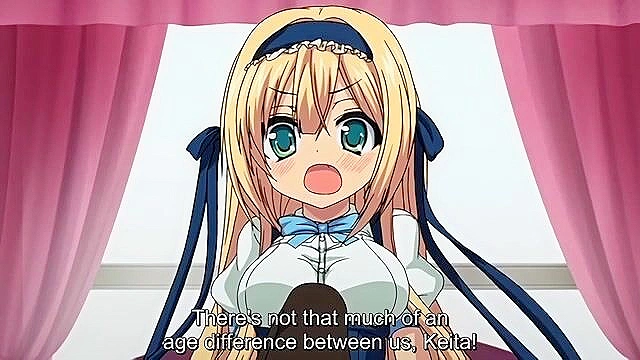 Pure Love Maniac 1 - Cute hentai teen lets her servant creampie her pussy