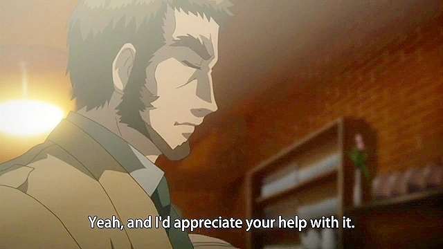 Girl in the Shell 1 - Detective picks up hot babe at the bar for romantic sex