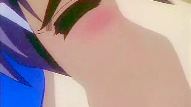 Shy virgin anime teen gets her tender rosebud deflowered outdoors