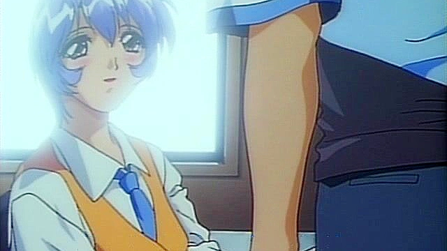 Shy virgin anime teen gets her tender rosebud deflowered outdoors