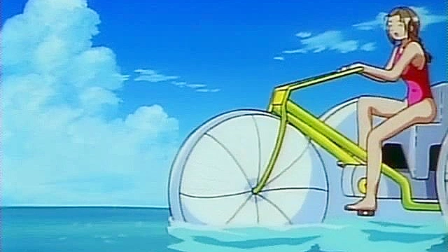 Shy virgin anime teen gets her tender rosebud deflowered outdoors