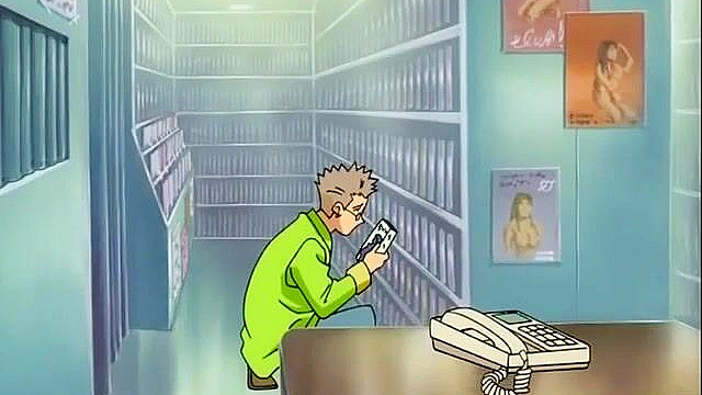 Chains of Lust 1 - Busty anime schoolgirl gets her cherry popped while being filmed by perverts