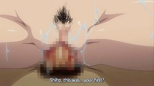 Tayu 1 - Busty anime hottie screams as the stiff cock enters her for first time