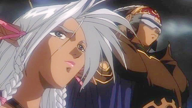 Dragon Knight 2 - Redheaded warrior girl loses battle and then her virginity