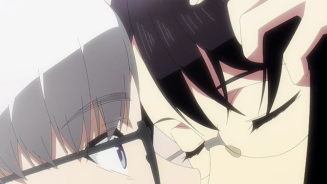 World's Ends Harem 3 - Ecchi Anime - Curvy teacher seduces nerdy student