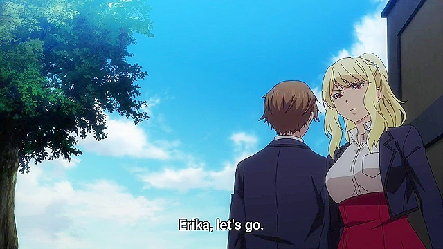 World's Ends Harem 3 - Ecchi Anime - Curvy teacher seduces nerdy student