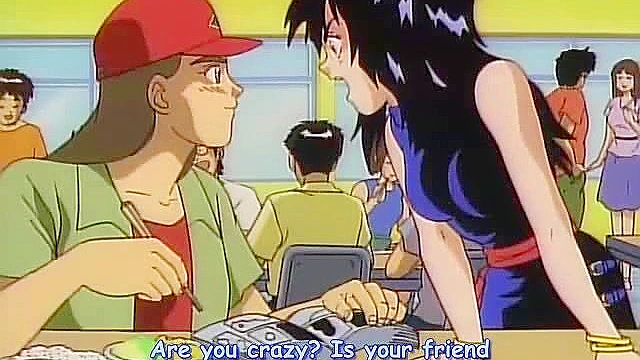 Cute Anime schoolgirl daydreams about hot orgasmic sex in the middle of class