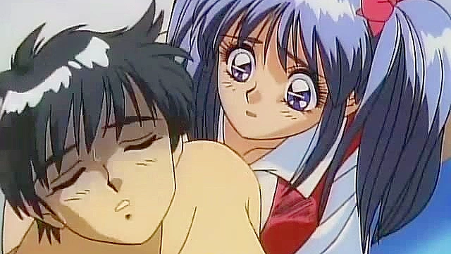 Cute Anime schoolgirl daydreams about hot orgasmic sex in the middle of class