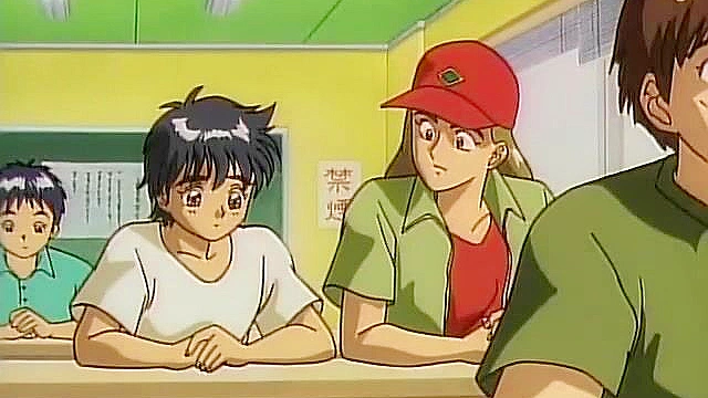 Cute Anime schoolgirl daydreams about hot orgasmic sex in the middle of class