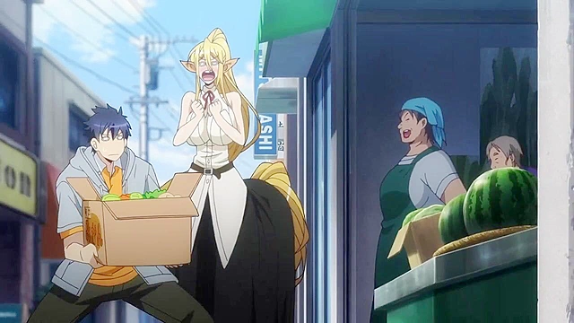 Mermaid monster babe tries to get master to fertilize her eggs