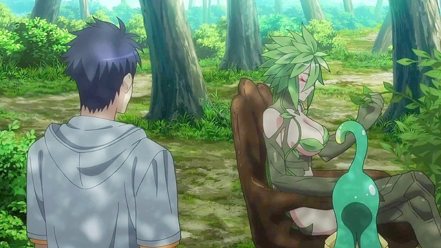 Mermaid monster babe tries to get master to fertilize her eggs