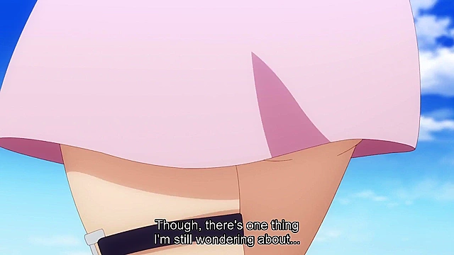 Super HxEros OVA 1 - Ecchi - Sexy anime schoolgirl transforms into superhero to save school