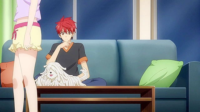 Super HxEros OVA 1 - Ecchi - Sexy anime schoolgirl transforms into superhero to save school