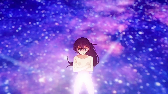 Super HxEros OVA 1 - Ecchi - Sexy anime schoolgirl transforms into superhero to save school