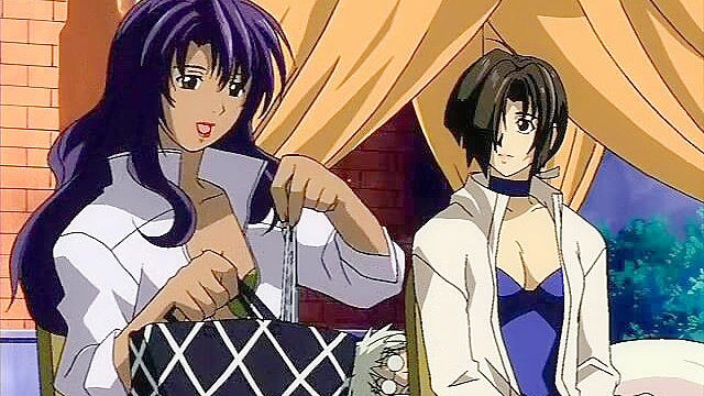 Lusty anime nurses team up to gang fuck patient