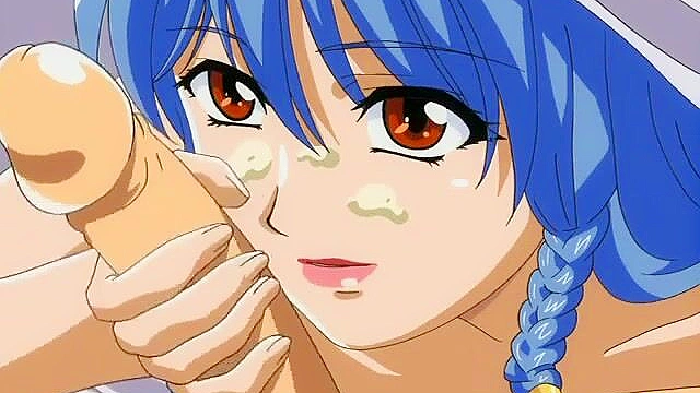 Hot anime catgirl from outer space can't get enough jizz in her pussy