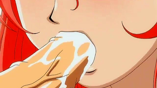 Hot anime catgirl from outer space can't get enough jizz in her pussy