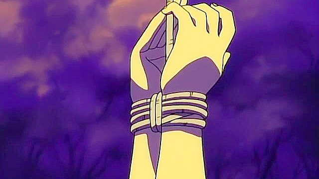 Anime student has romantic sex with his petite girlfriend in bedroom