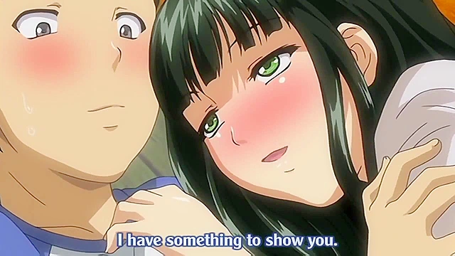 Teen anime girl in tight swimsuit gets fucked in public pool