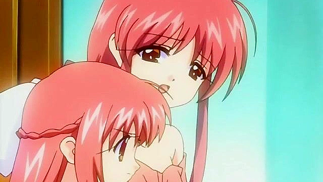 He can't take the teasing so he slams his cock in cute anime stepsister