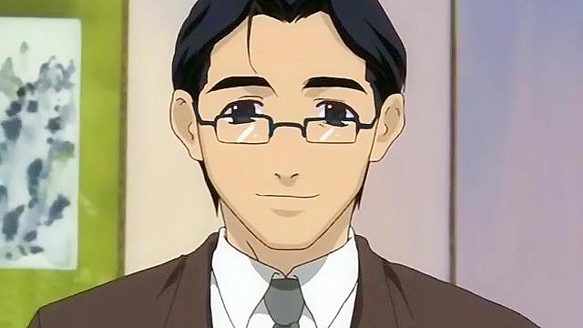 He can't take the teasing so he slams his cock in cute anime stepsister