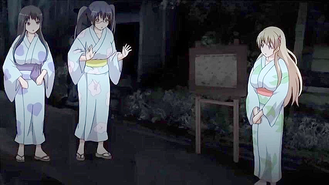 Eroge! Make Sexy Games 6 - Busty anime girl is fucked at hot springs