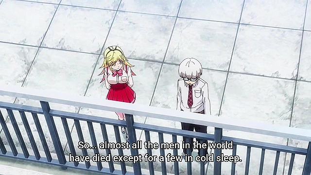 World's End Harem 4 - ecchi anime - Nerd bangs all the hotties in a world without men