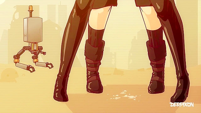 Implications - Sexy fantasy girls have rough implied cartoon sex