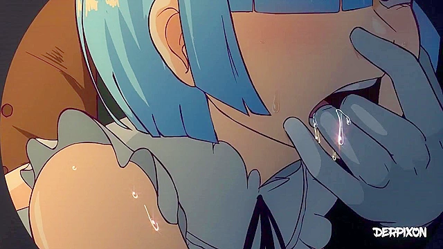 Implications - Sexy fantasy girls have rough implied cartoon sex