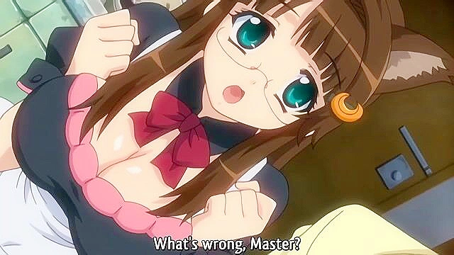 Let's Make Love Together! 3 - Cute catgirl maid apologizes with a busty pov blowjob