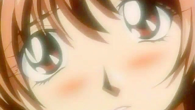 Redhead teen with a hairy pussy gets her virginity taken by anime boyfriend