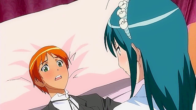 Super busty teen gets her virgin pussy fucked by her anime boyfriend