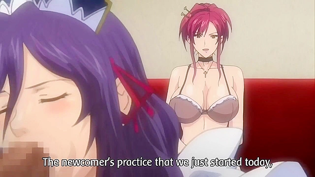 Starless 2 - Horny maids sucks off the dicks of servants and futa girls