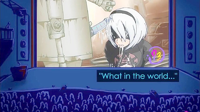 NeaR - Automat-Uh Ending - 2B gets a rough fuck from a robot