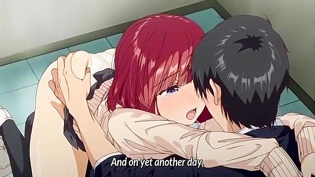 Kiss Hug 2 - Busty schoolgirls creampie their pussies in naughty outdoor 3some