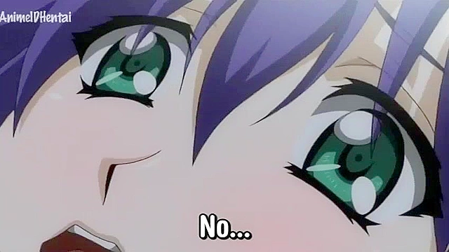 Akebi no Hana - Busty blowjob girl gets a hot load of cum released all over her face