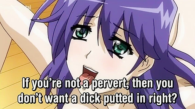 Akebi no Hana - Busty blowjob girl gets a hot load of cum released all over her face