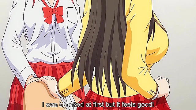 Lecherous Doctor 3 - Pervy OBGYN gets tied up by two schoolgirls and gets hentai handjob