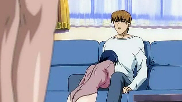 Pervy son fucks and whores out his own mom in taboo hentai