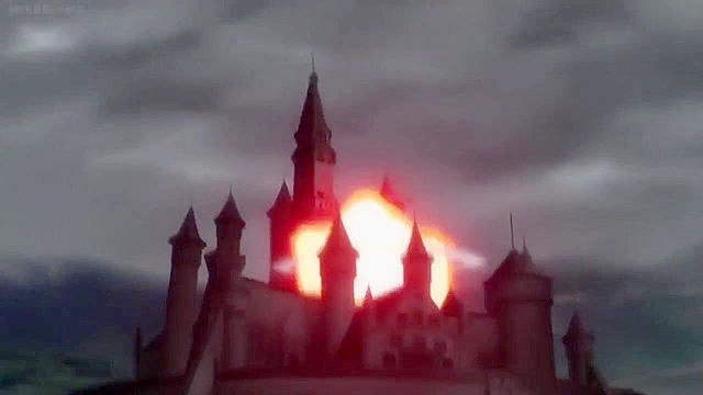 Hot anime babes turn in to weapons and cars after lesbian kissing