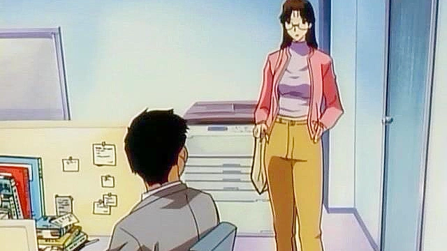 Office Affairs - Hot hentai sex with the secretary in the office bathroom