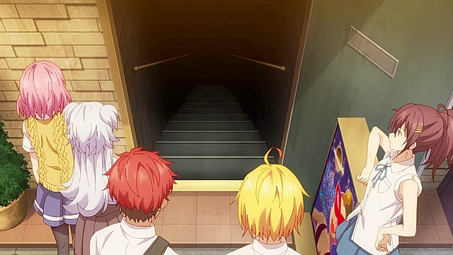 Super HxEros OVA 2 - Ecchi - Nude girls volleyball game breaks out at sexy anime school