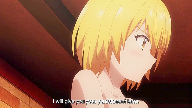 Super HxEros OVA 2 - Ecchi - Nude girls volleyball game breaks out at sexy anime school