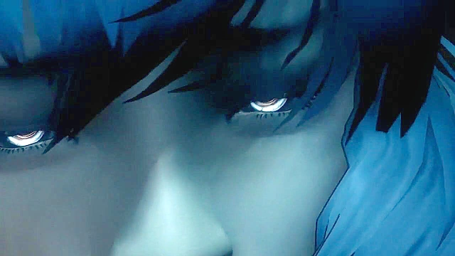 Ghosts of Paradise - Major from Ghost in the Shell takes a rough fucking from a cyber shemale